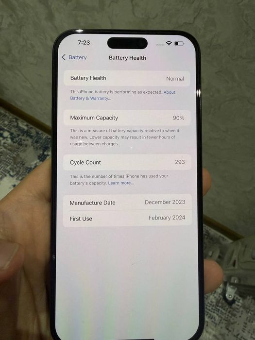 Iphone 15 pro max 256