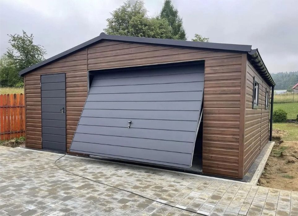 Vând garaj auto pe structură metalică la comanda clientului