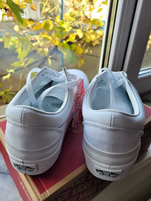 VANS Old Skool Stacked True White