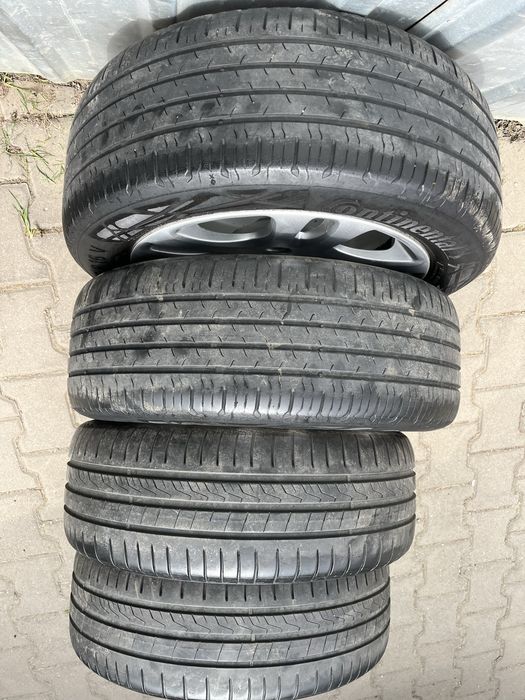 Jante aliaj 4x108mm, anvelope vara 205/55 R16 Peugeot 307 308 208 Partner