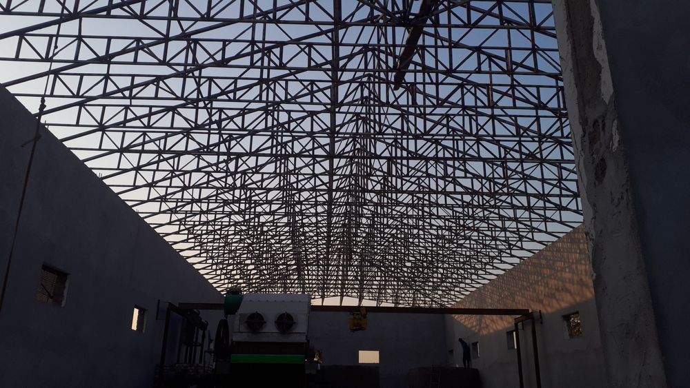 Том ишлари катта бинолар фермасини ясаб урнатиб берамиз