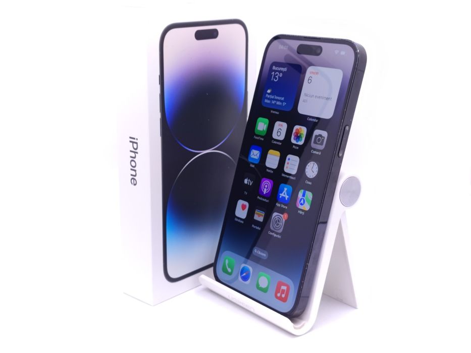 Apple iPhone 14 Pro Max 256GB Space Black, Garantie 24 luni | #D91528