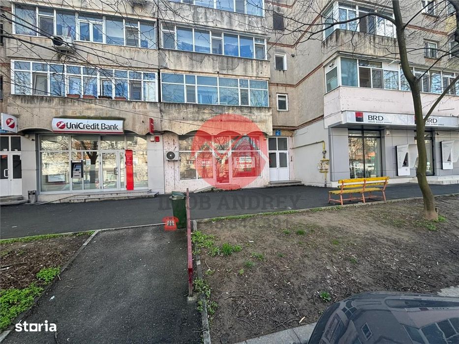 Spatiu comercial E3 Tulcea, vitrina mare, vad excelent