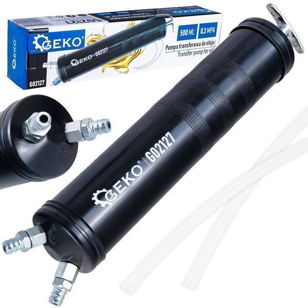 Ръчна помпа за прехвърляне на масло и други течности 500 мл geko