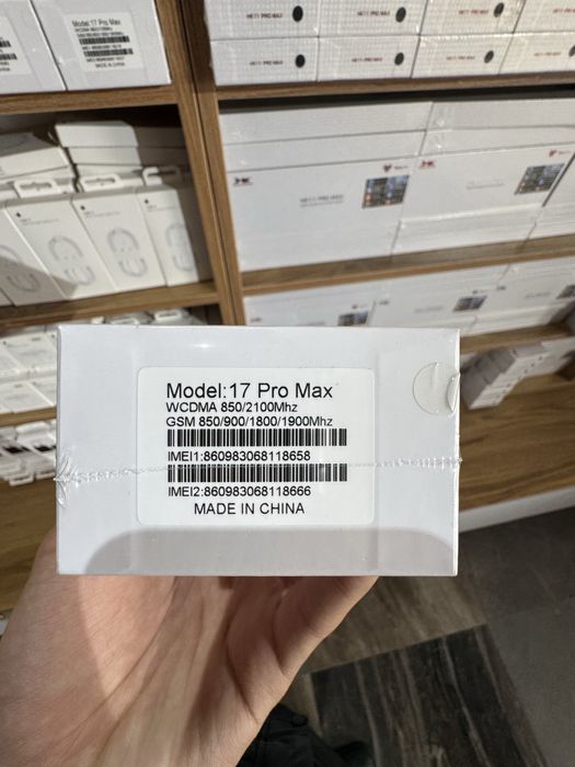 Iphone 17 pro max mini kattasi Skidka!!!