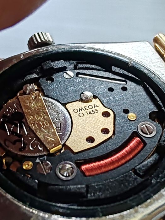 Ceas Omega Constellation Aur-Oțel Diamante  Quartz Dama