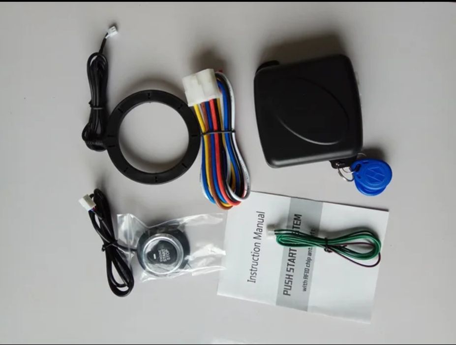 Имобилайзер за кола и Безключово палене, старт- стоп система 2бр чип