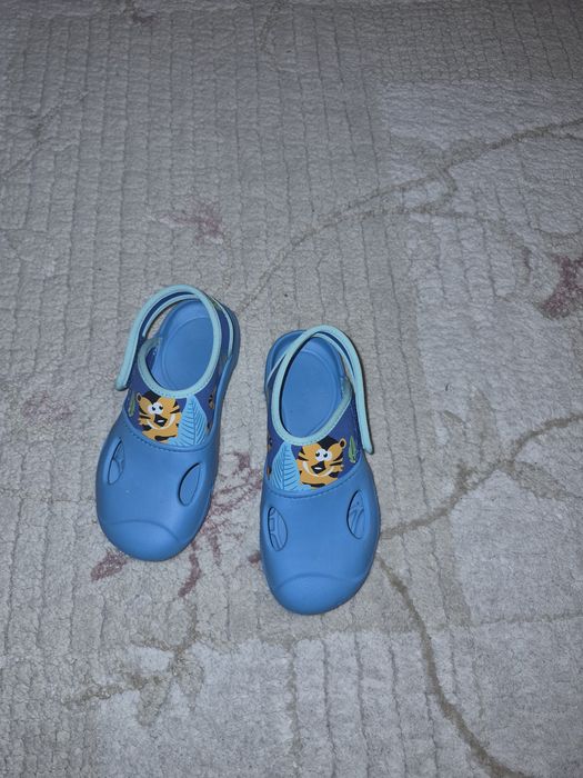Papuci piscină Glog500 Tigru  mărimea 30/31cm