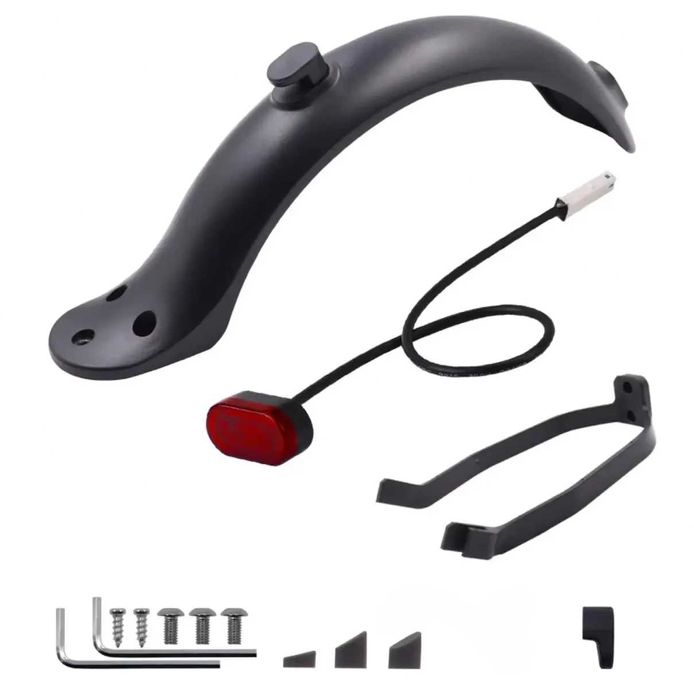 Set stop frana aparatoare suport aripa trotineta Xiaomi M365 Pro 2 1S