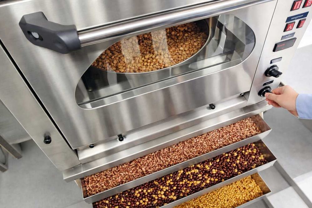 Utilaj profesional pentru prăjit nuci alune migdale fistic–24 kg/ora