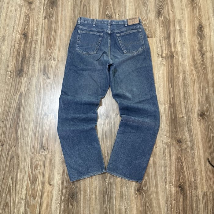 blugi Wrangler, bărbați mărimea 34x34 albaștri