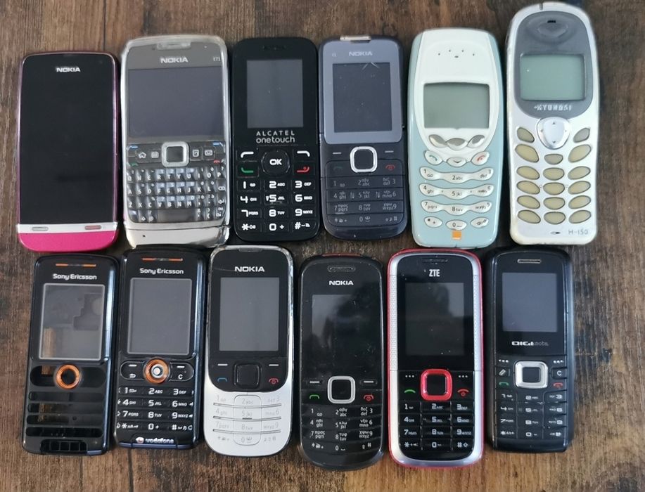 Lot telefoane vechi, nokia, sony, zte, alcatel