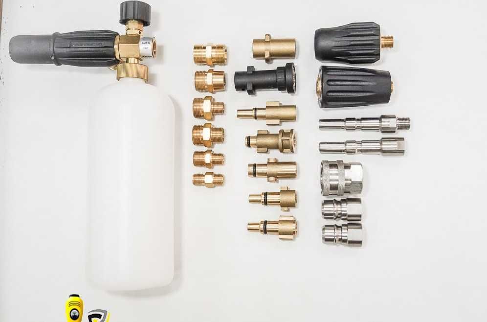 Pistol Spumant Lance Spuma Activa Bidon Spumare Aparat Apa cu Presiune