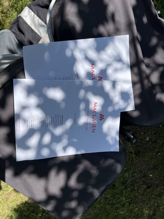 Количка за близнаци MACLAREN Twin Techno - подходяща и за новородени