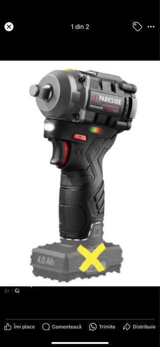 Bormasina impact 20v 400 Nm si 12v 5anp