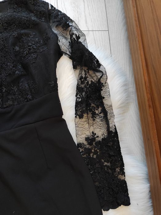Rochie dantela neagra