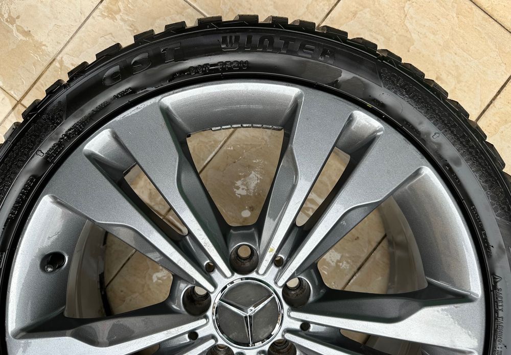 Алуминиеви джанти 7,5Jx18” за Mercedes със зимни гуми 245/45/18”