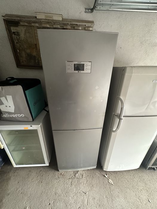Хладилник с фризер LG GR-B369PLQA