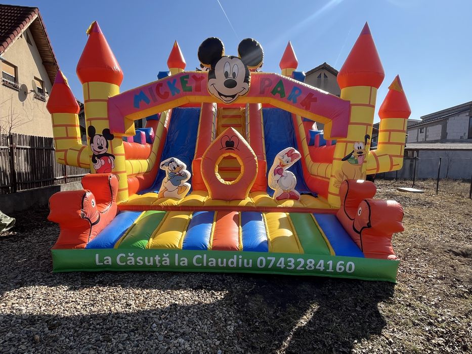 Vand topogan gonflabil