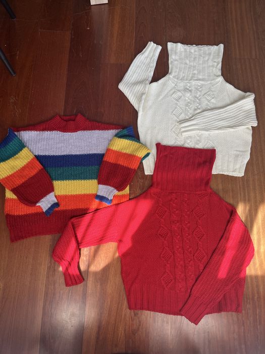 Дамски зимни пуловери