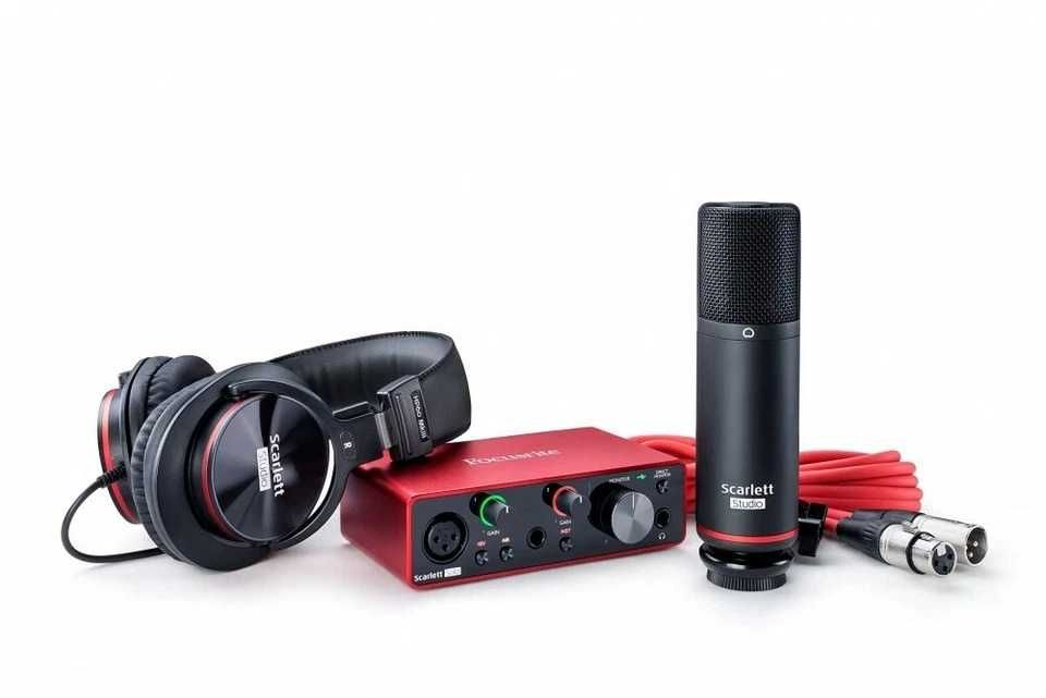 Kit Complet Focusrite Scarlett Solo Studio 3rd Gen - NOU (Doar probat)