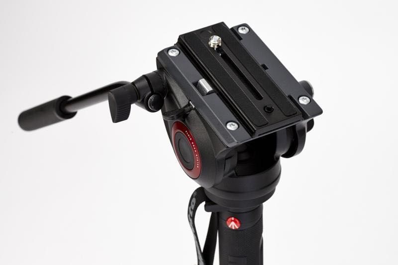Manfrotto MVMXPRO500 monopied video fluid cu cap si baza Fluidtech