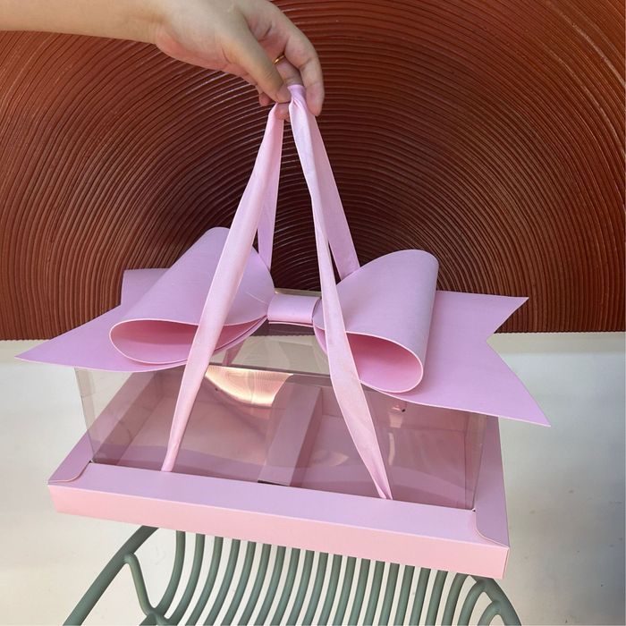 Коробка бант с 2 отсеками