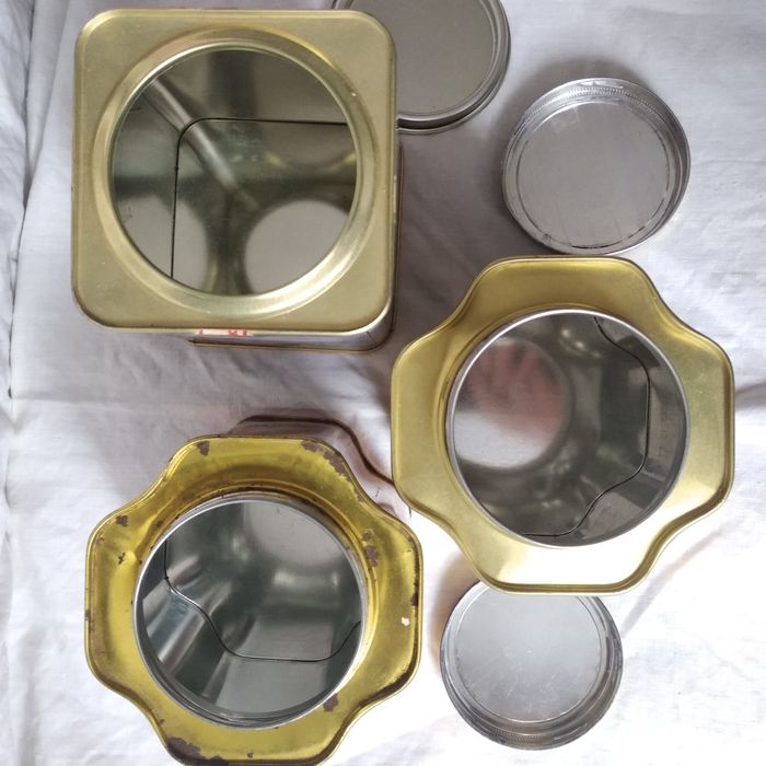 Ретро банка для чая. Индия.