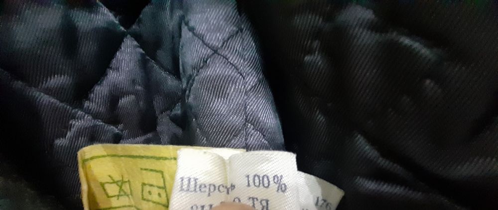 Мужское пальто 100% шерсть