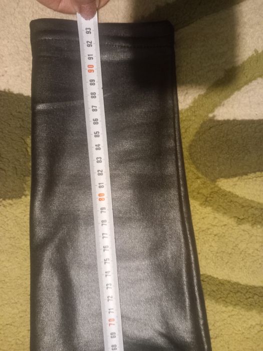 Colanti imblaniti Imitație piele M