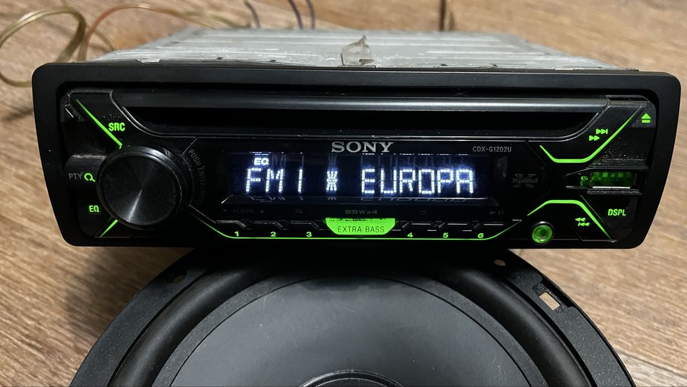Продам автомагниолу SONY® Модель : CDX-G1202U