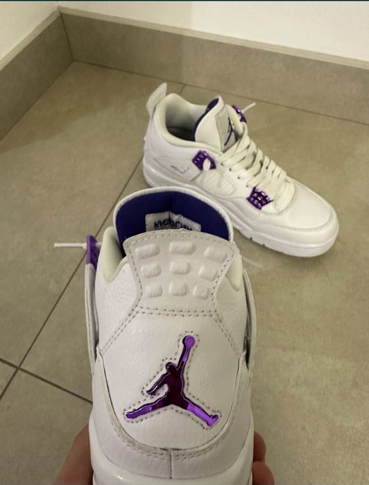 jordan 4 metalic purple