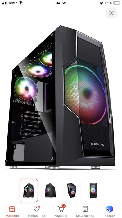 Игровой корпус 2E Gaming Turbo