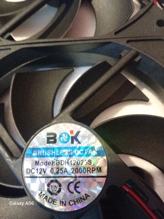 Вентилятор  12 В