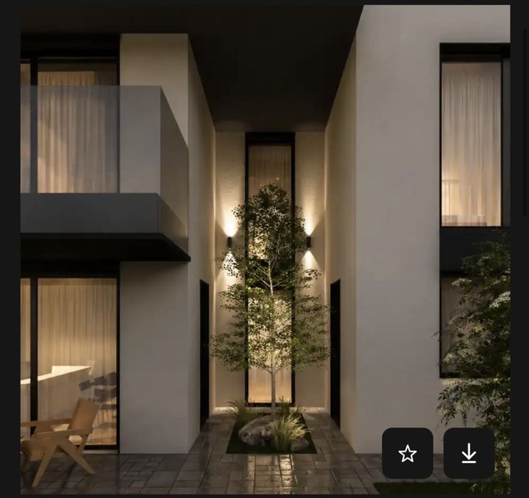 Casa individuala premium cu terasa rooftop  panoramica