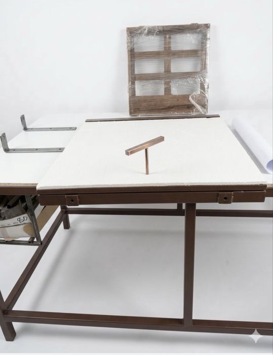 Напольный люк под плитку с газовыми амортизаторами | 40×40–100×100