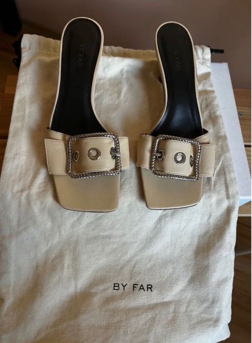 BY FAR Leather Sandals