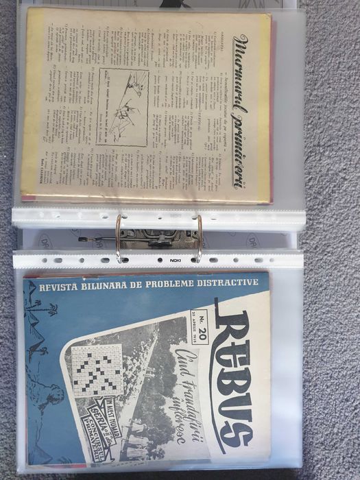 Vand colectie mare revista "Rebus" 1962 - 1973 - 223 numere
