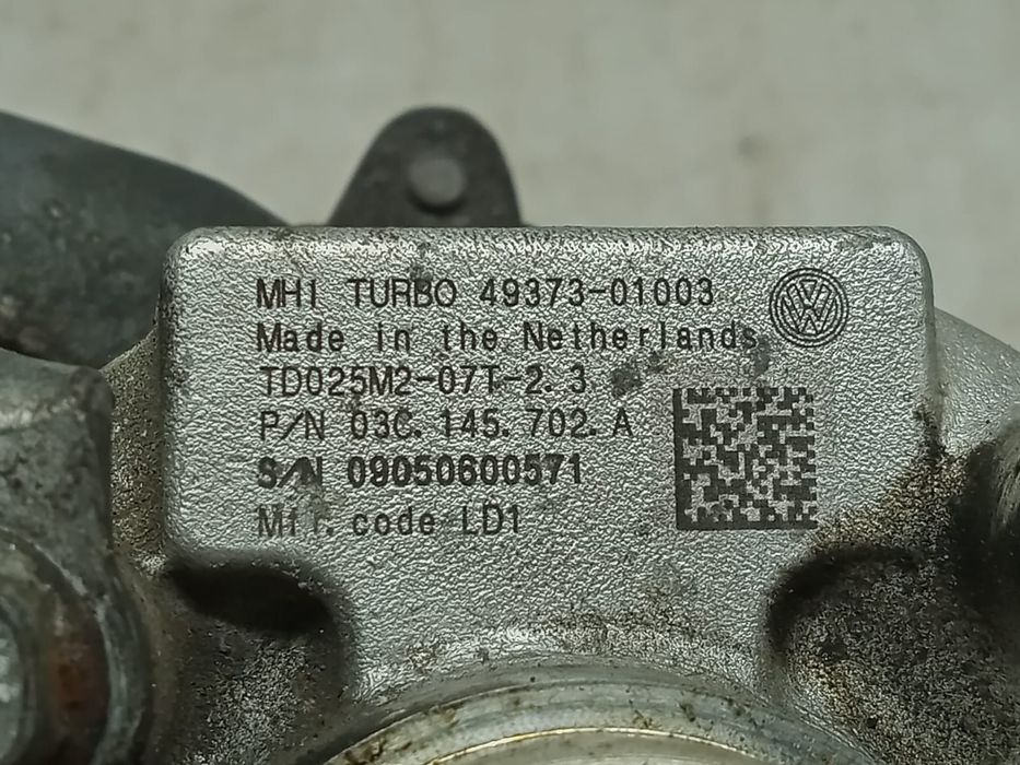 Turbo turbina 1.4 tsi cax 03c145702a Volkswagen VW Jetta 6 [2010 - 20