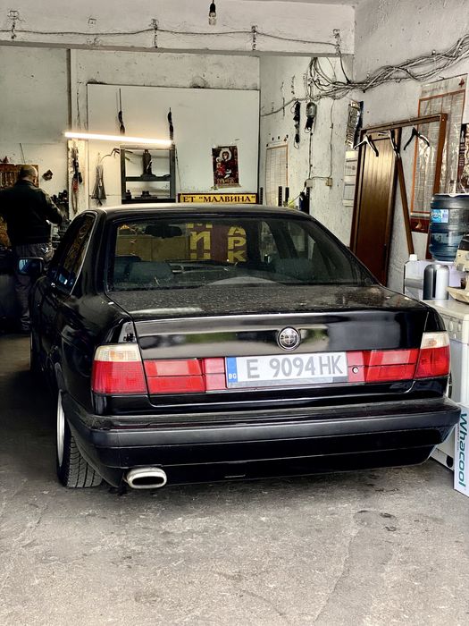 Кристални стопове с бели мигачи - LED EFFECT БМВ Е34 BMW E34