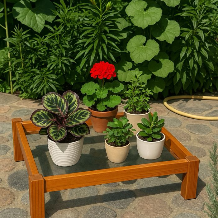 Лоток-подставка деревянный универсальный