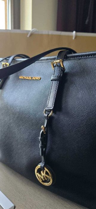 Geanta Michael Kors Temple Tote(dimensiune mare)- din piele saffiano