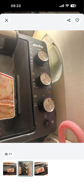 Продам электропечь Simfer