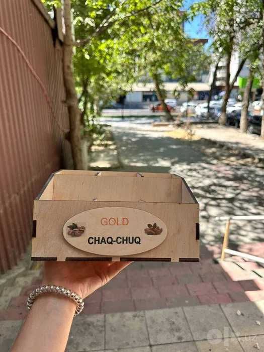 Витрина под фисташки, орешки, мендаль, семечки Chaq chuq idishlari