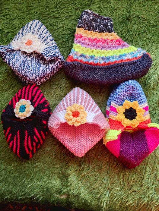 Плетени терлици,чорапи и шапки