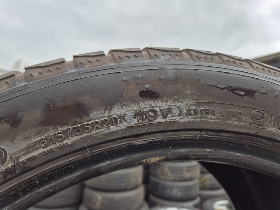 2 Anvelope de IARNA 315/35/20 - Michelin - Stare F BUNA DOT 2017