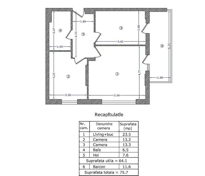 Apartament 3 camere The Suburb Buftea