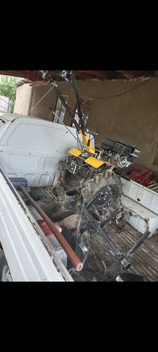 Спашка огородов на МОТО блоке