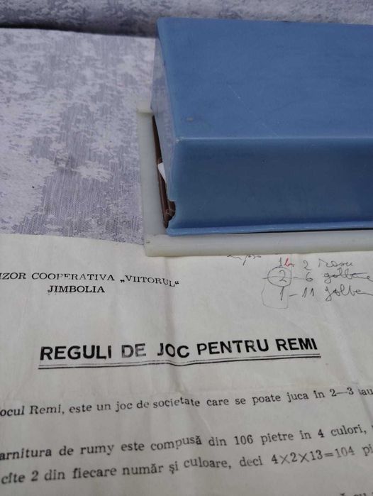 Joc românesc Remy vechi Bucuresti Sectorul 1 • OLX.ro