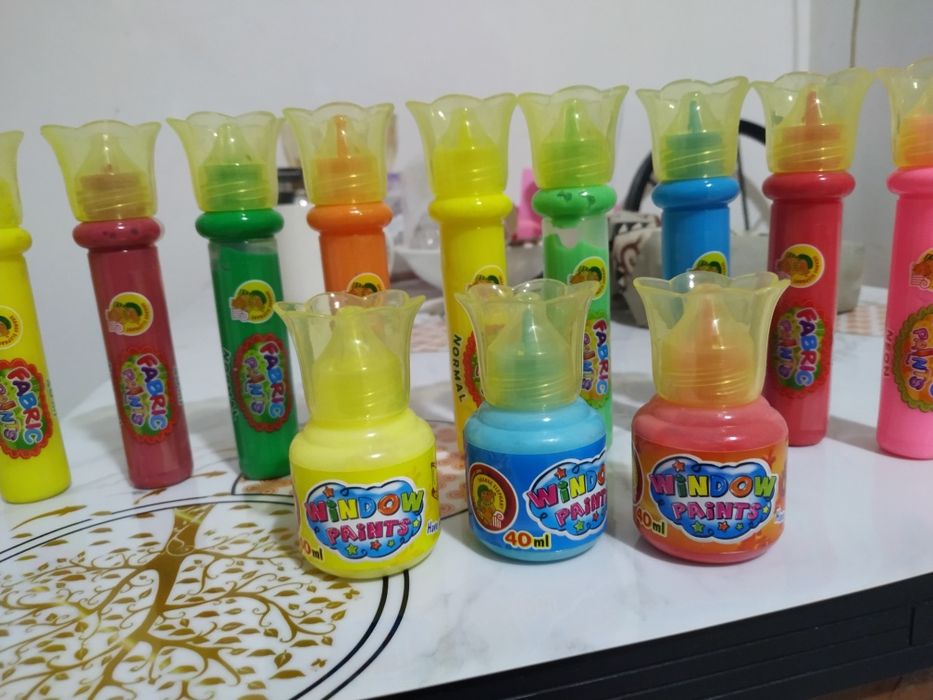 Продам краски витражные